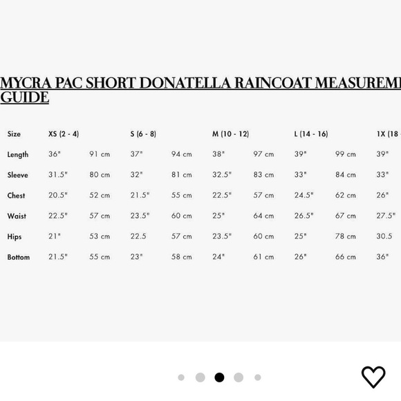 Mycra Pac Now Short Donatella Raincoat Size ML Size Medium Large Reversible - Picture 7 of 16